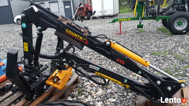 PRZYCZEPA LEŚNA 7t DŹWIG do DREWNA ŻURAW 5,5m hds Ursus C36