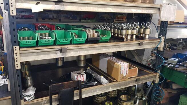 Uchwyty do rur PE chwytak, dzwonki, ciągadła tuleje DN 63 mm