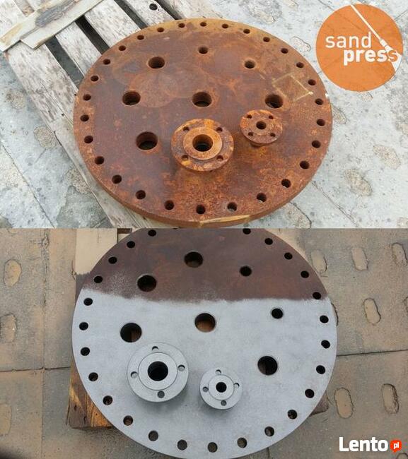 Piaskowanie, hydropiaskowanie z dojazdem - cegła stal drewno