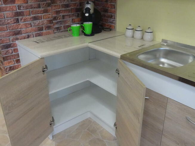 Meble kuchenne typ concordia MIX z szafką narożną