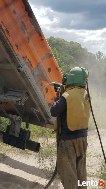 Piaskowanie, hydropiaskowanie z dojazdem - cegła stal drewno