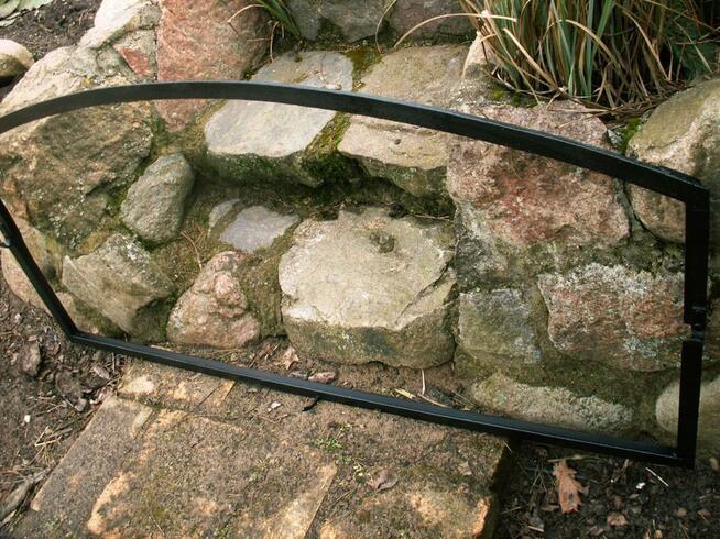 Stara rama na lustro aranżacja loft retro industrial 123x62