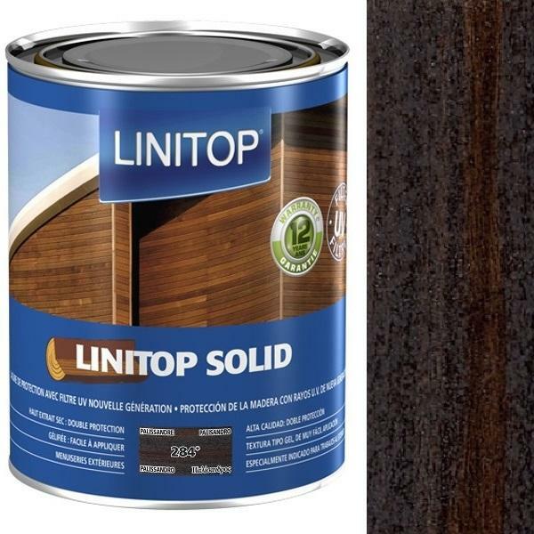 Lakierobejca z Filtrem UV LINITOP SOLID 2,5 l PALISANDER