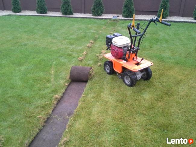 Zakładanie trawników, automatyczne nawadnianie, wertykulacja