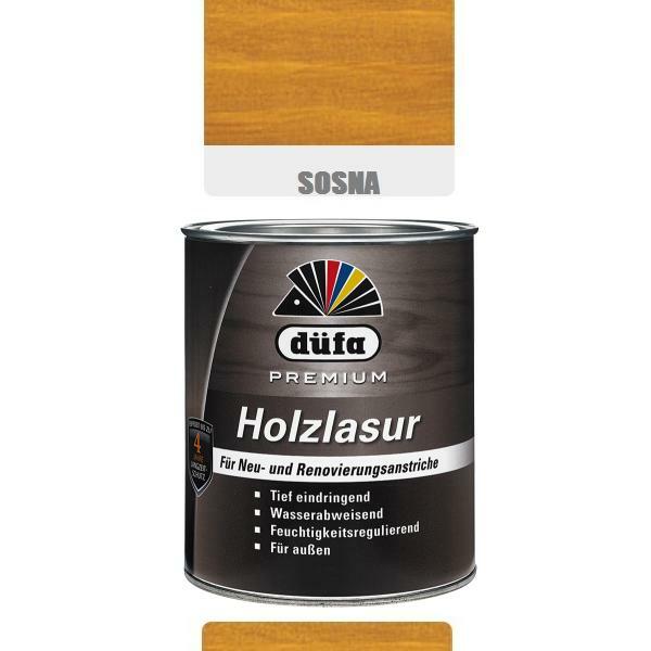 Bejcolakier i Impregnat HOLZLASUR DUFA 0,75 l SOSNA