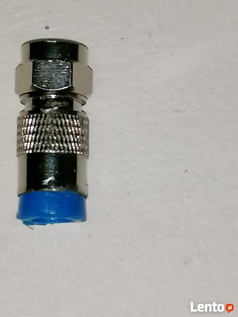 Komplet wtyków RG-6,Paczka 50 sztuk