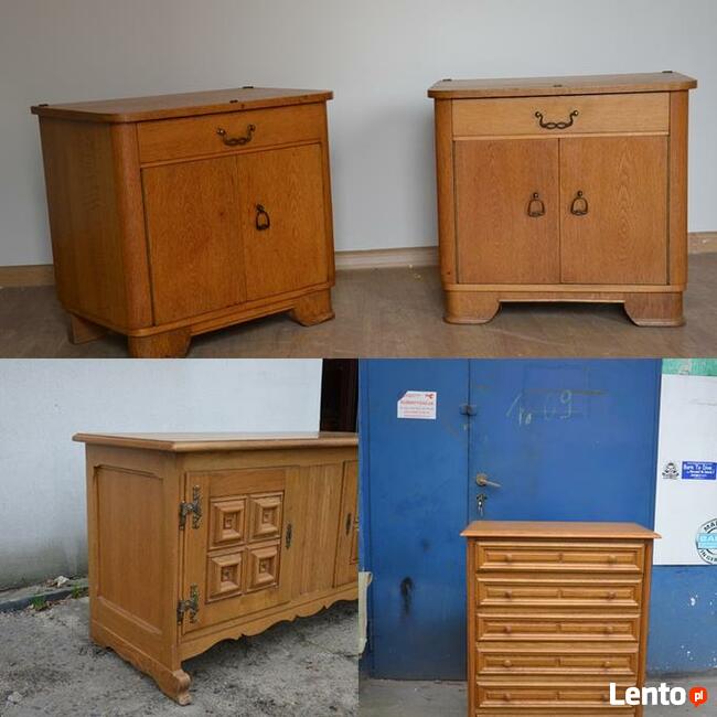 kolekcjonerska szafka nocna Venge z szufladami