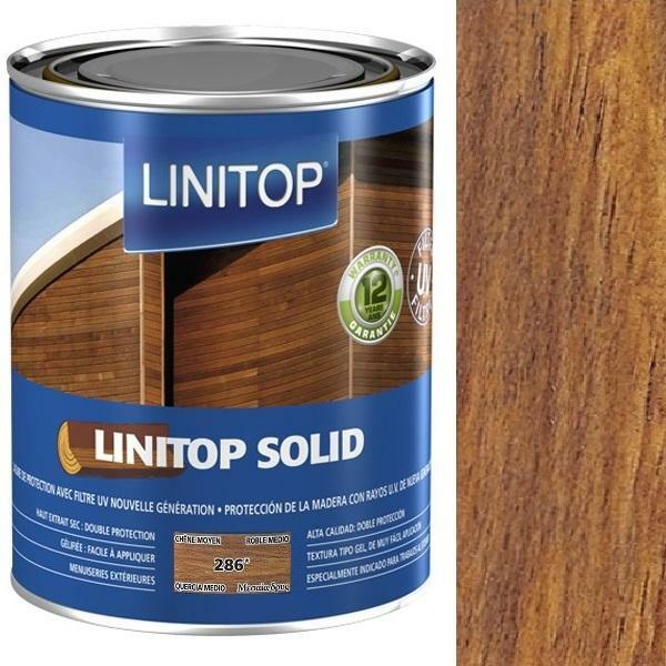 Lakierobejca z Filtrem UV LINITOP SOLID 5 l ŚREDNI DĄB