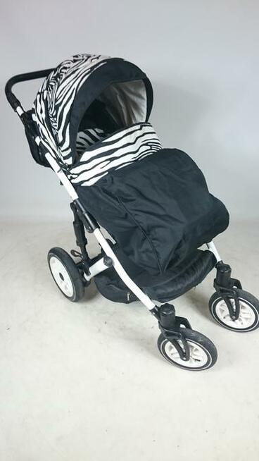Wózek 3 w 1 KAJEX kolekcja ZEBRA