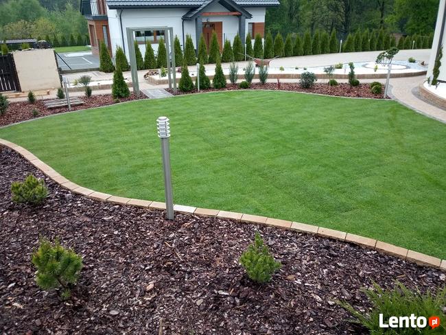 Zakładanie trawników, automatyczne nawadnianie, wertykulacja
