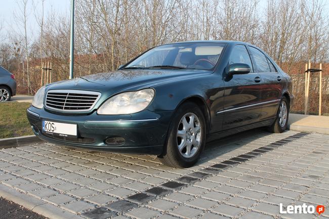 Archiwalne Mercedes Klasa S W2 V8 Tychy