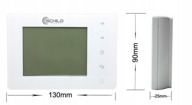 Bezprzewodowy termostat gazowy Schild 306X regulator tempera
