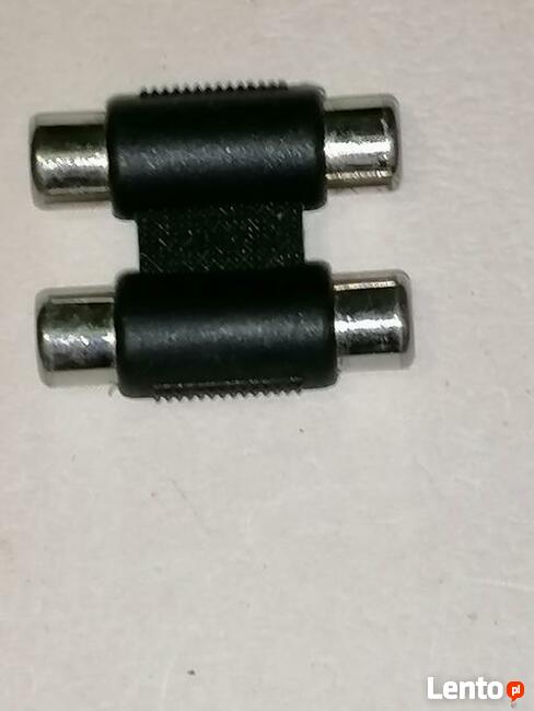 Redukcja-Adapter Cinch do przedłużenia kabla audio