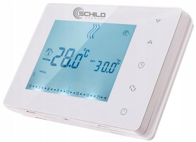Bezprzewodowy termostat gazowy Schild 306X regulator tempera