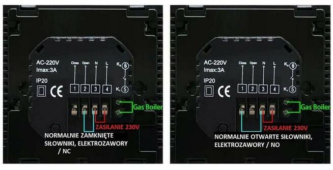 BPW-70Wifi SCHILD REGULATOR TEMPERATURY POKOJOWEJ, STEROWNIK