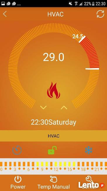 Termostat Schild EP70 WiFi regulator temperatury pokojowej-