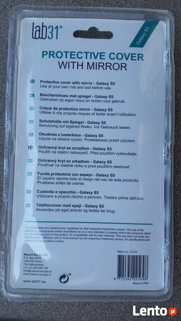 etui ochronne z lusterkiem - Samsung Galaxy s5 protective c