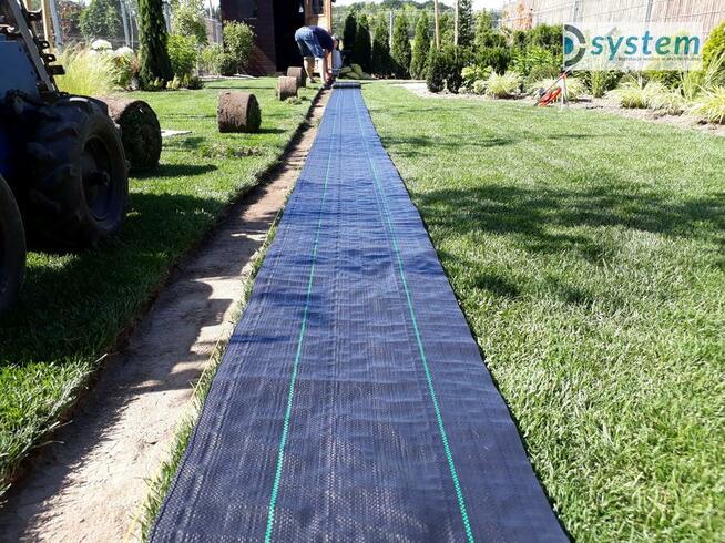 Koparka łańcuchowa, system nawadniania, podcinarka darni.