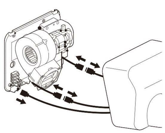 410B Schild suszarka do rąk 2300W fotokomórka- ustawiany kąt