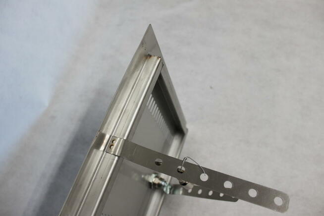 Drzwiczki rewizyjne instalacyjne 200x200 INOX