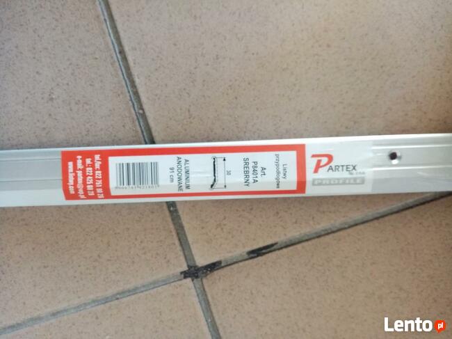 Listwy progowe, przypodłogowe, łączeniowe - kolor srebrny