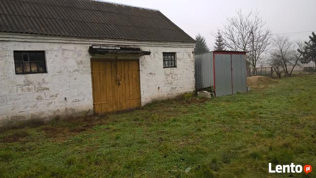 Sprzedam działkę z budynkiem gospodarczym