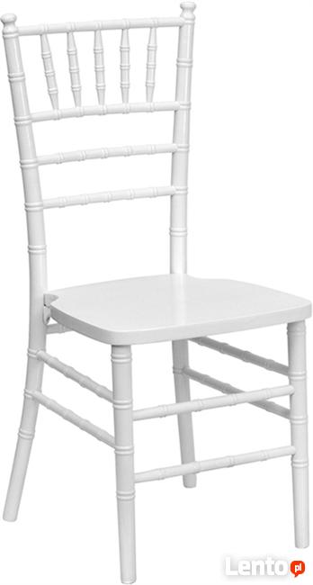 Pokrowiec na krzesło Chiavari szyty na miarę