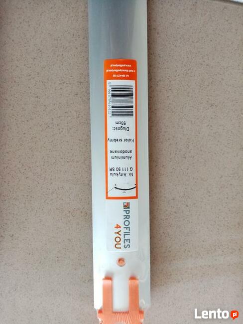 Listwy progowe, przypodłogowe, łączeniowe - kolor srebrny