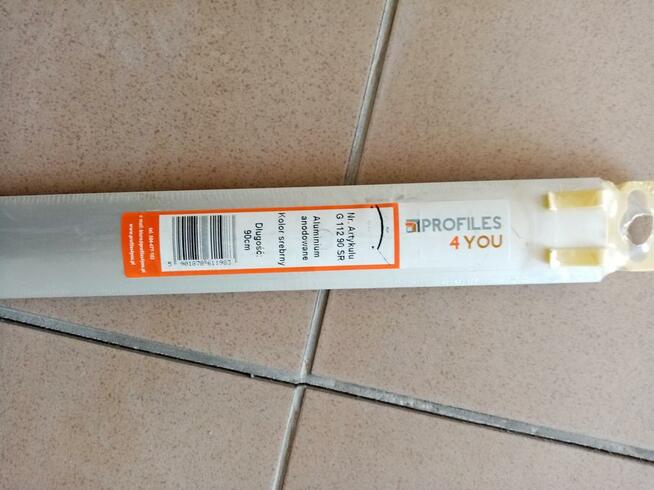 Listwy progowe, przypodłogowe, łączeniowe - kolor srebrny