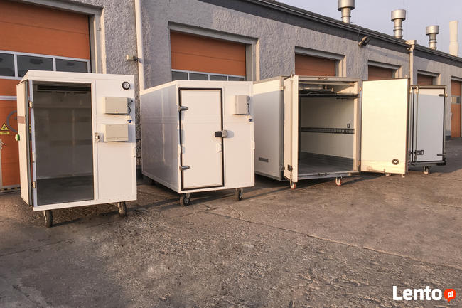 Kontener chłodnia mroźnia, komora wynajem transport Września