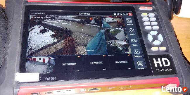 Zestaw Monitoringu 4 kamery 2 Mpx z montażem.