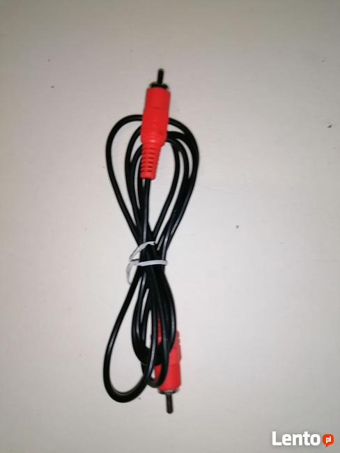 Komplet cyfrowych 2 kabli cinch koaxial