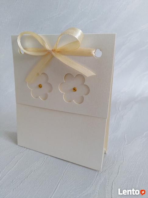 Pudełeczka na Słodycze - Podziękowania dla Gości.