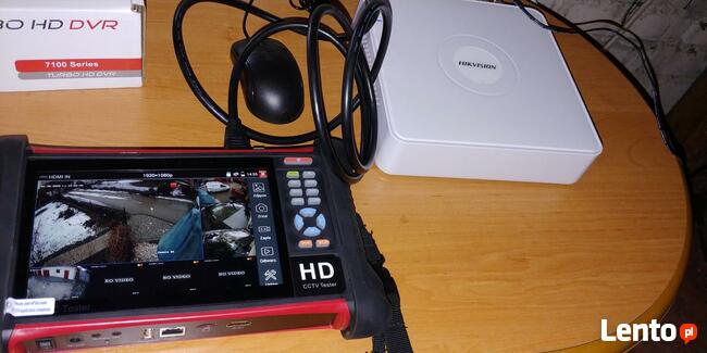 Zestaw Monitoringu 4 kamery 2 Mpx z montażem.