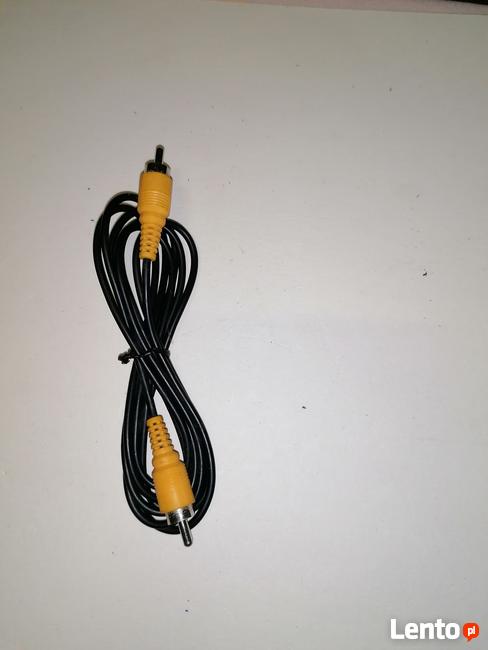 Komplet cyfrowych 2 kabli cinch koaxial