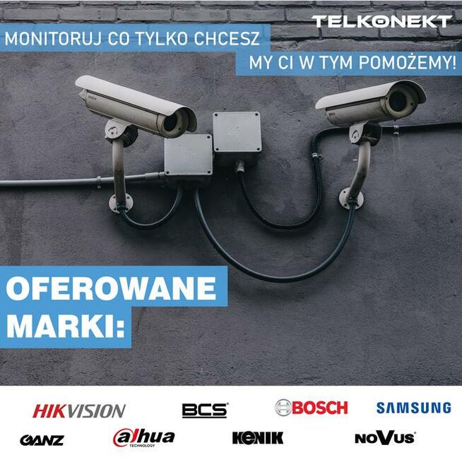 Monitoring CCTV Kamery IP Telewizja Przemysłowa Dozorowa