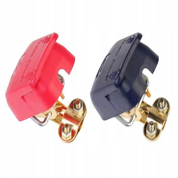 Nowe Mocne Samozaciskowe Mosiężne Klemy Akumulatorowe