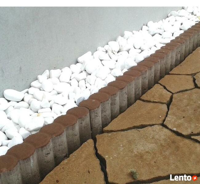 Obrzeże palisadowe do ogrodu