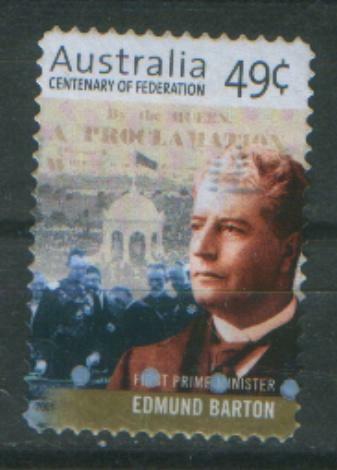 Zn. Australia Mi wykaz w opisie kas 2001