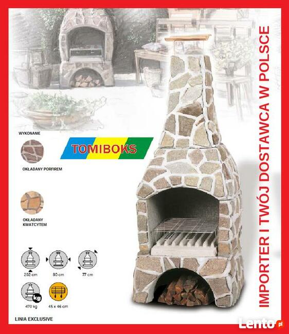 GRILL OGRODOWY NORMAN PALEO