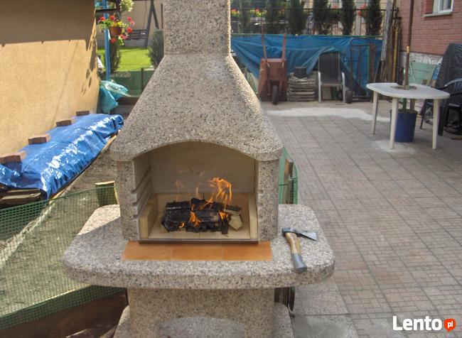 GRILL OGRODOWY NORMAN ATLAS - PROMOCJA brązowy