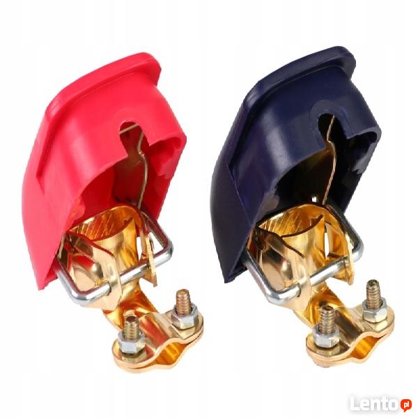 Nowe Mocne Samozaciskowe Mosiężne Klemy Akumulatorowe