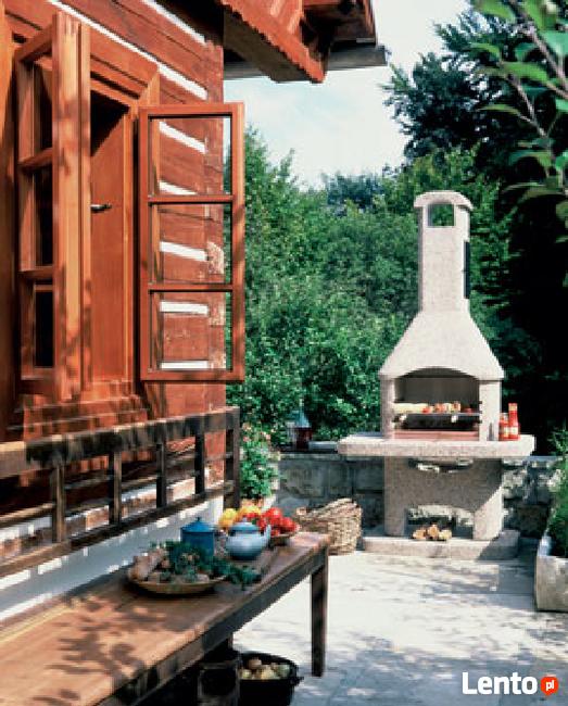 GRILL OGRODOWY NORMAN ATLAS - PROMOCJA brązowy