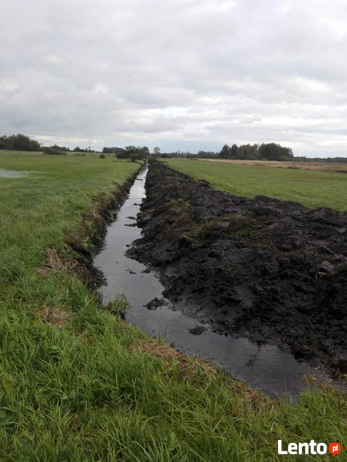 Usługi koparką wykopy roboty ziemne