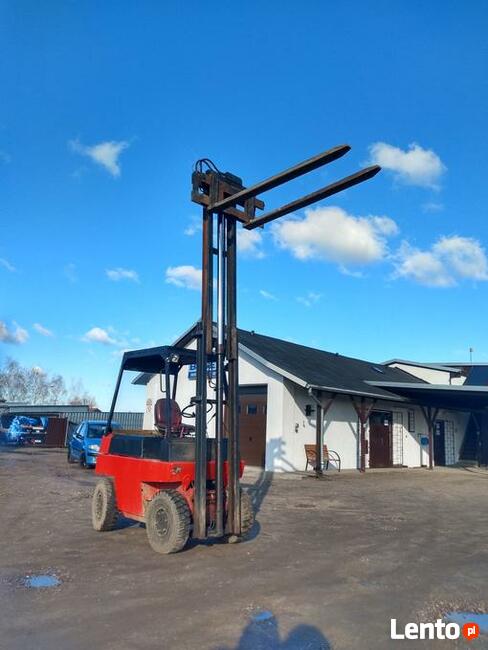 Wózek widłowy, w pełni sprawny