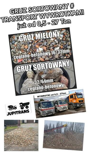 Żwir_Piasek_Beton_Ziemia_Kamień_Gruz_Grys- POZNAŃ i okolice.