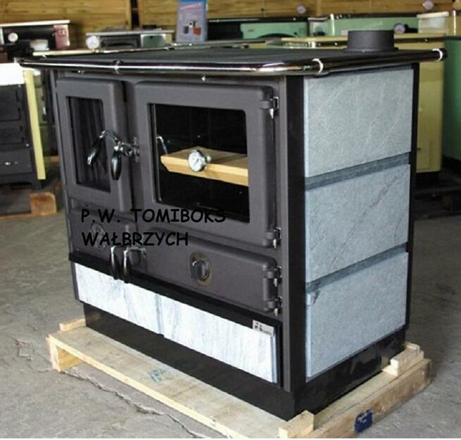 Kuchnia MBS Magnum, żeliwna z okładziną z kamienia