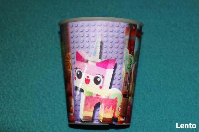LEGO kubek z hologramem Kicia Rożek Emmet Klockowski Przygod
