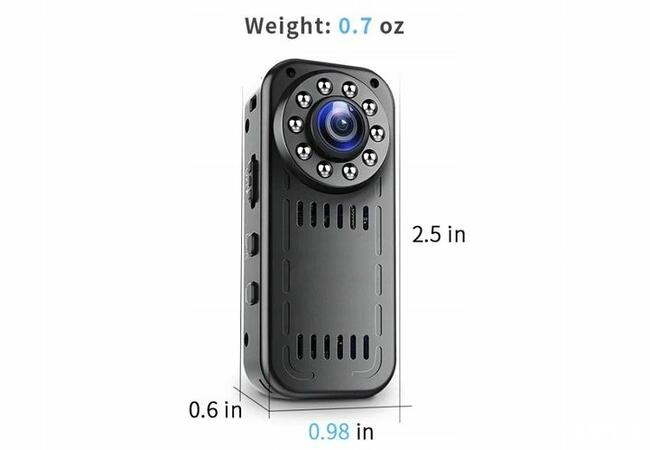 PROFESJONALNA Kamera POLICYJNA MONITORING osobisty WiFi