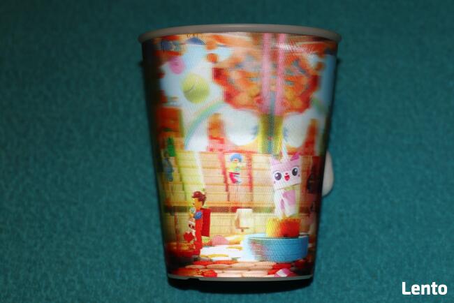 LEGO kubek z hologramem Kicia Rożek Emmet Klockowski Przygod